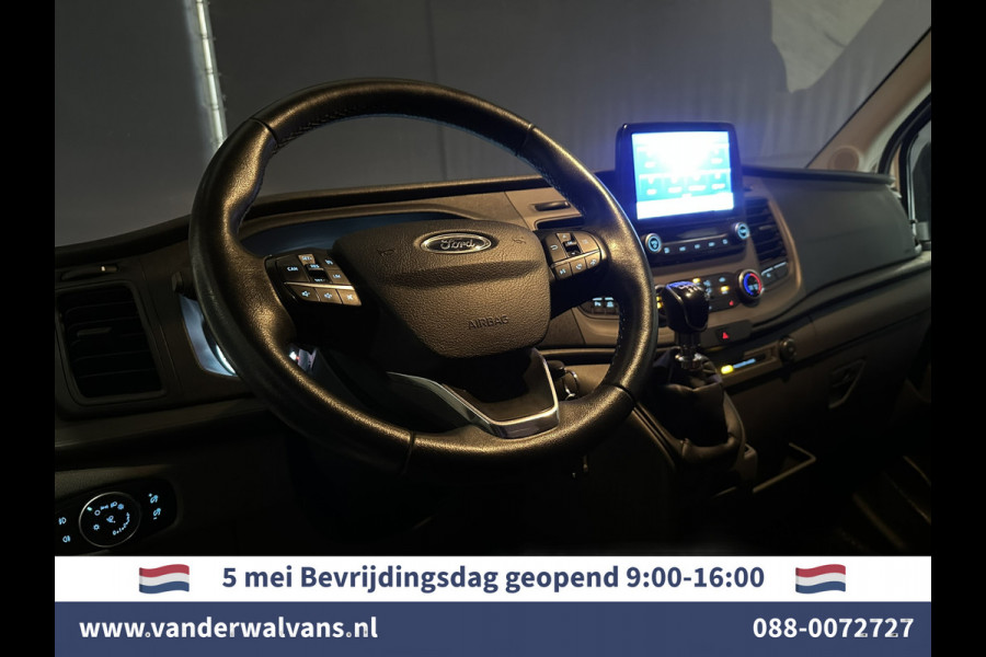 Ford Transit 2.0 TDCI 131pk L3H2 Euro6 Airco | Camera | Navigatie | Android Auto | Cruisecontrol Parkeersensoren, Stoelverwarming, Verwarmde voorruit, Elektrisch verstelbare bestuurdersstoel, Bijrijdersbank