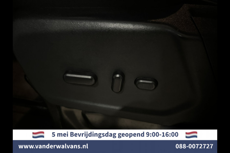 Ford Transit 2.0 TDCI 131pk L3H2 Euro6 Airco | Camera | Navigatie | Android Auto | Cruisecontrol Parkeersensoren, Stoelverwarming, Verwarmde voorruit, Elektrisch verstelbare bestuurdersstoel, Bijrijdersbank