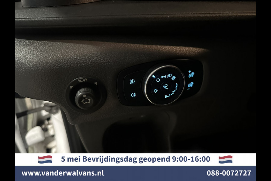 Ford Transit 2.0 TDCI 131pk L3H2 Euro6 Airco | Camera | Navigatie | Android Auto | Cruisecontrol Parkeersensoren, Stoelverwarming, Verwarmde voorruit, Elektrisch verstelbare bestuurdersstoel, Bijrijdersbank
