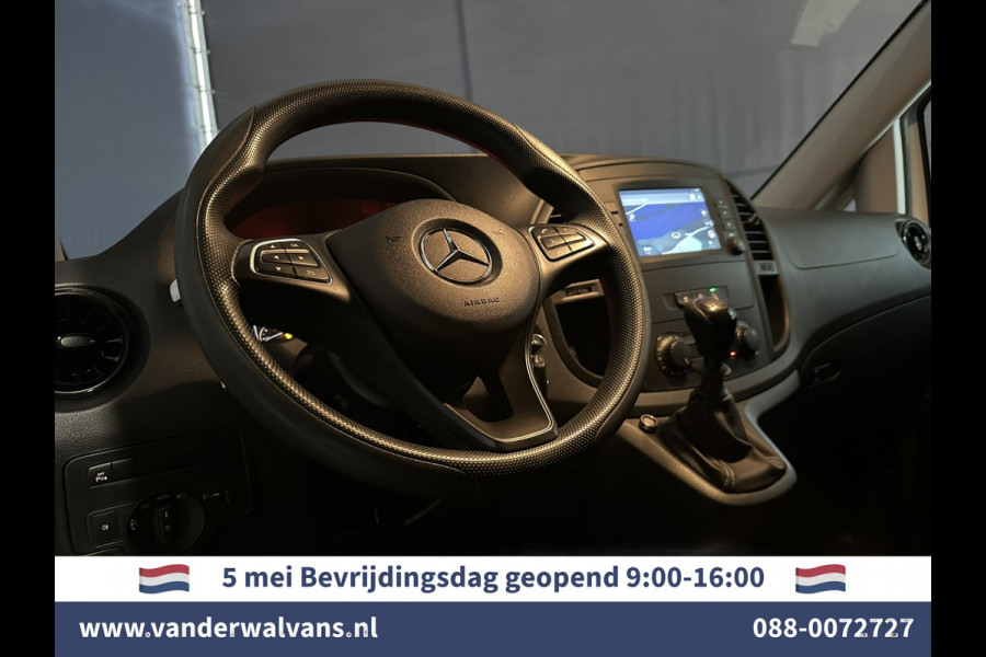 Mercedes-Benz Vito 116 CDI 164pk L2H1 inrichting Euro6 Airco | Camera | Navigatie | Trekhaak | Apple Carplay Android auto, cruisecontrol, parkeersensoren