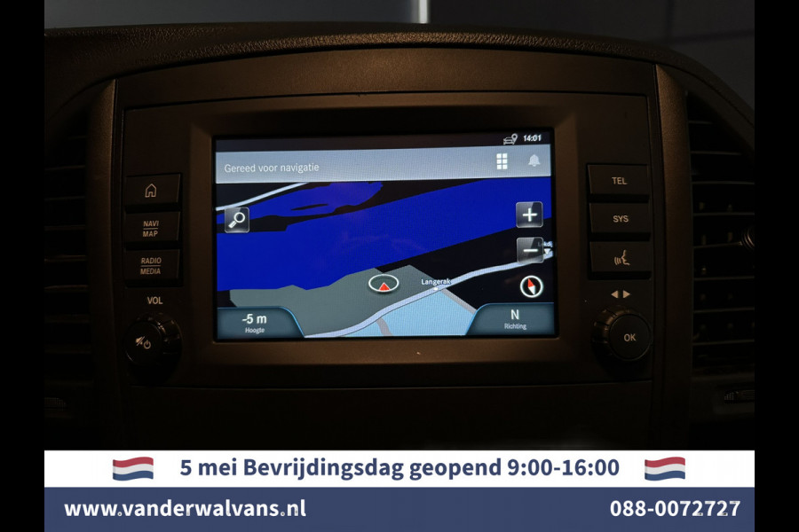 Mercedes-Benz Vito 116 CDI 164pk L2H1 inrichting Euro6 Airco | Camera | Navigatie | Trekhaak | Apple Carplay Android auto, cruisecontrol, parkeersensoren