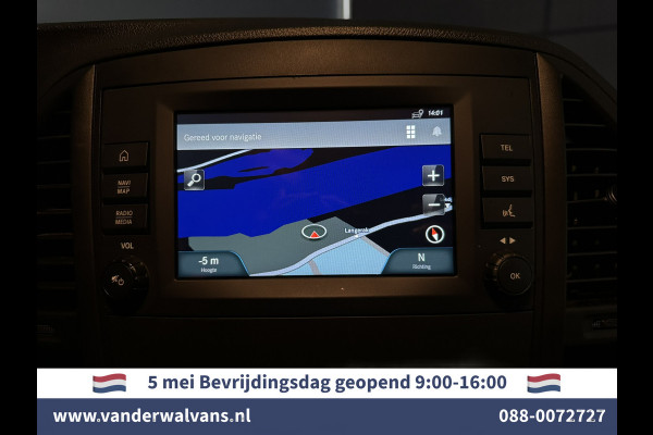 Mercedes-Benz Vito 116 CDI 164pk L2H1 inrichting Euro6 Airco | Camera | Navigatie | Trekhaak | Apple Carplay Android auto, cruisecontrol, parkeersensoren