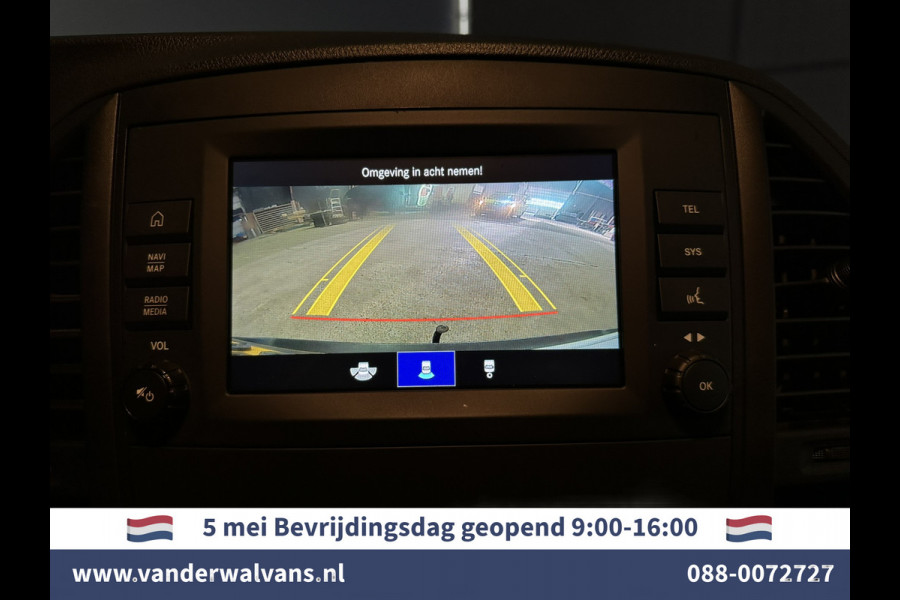 Mercedes-Benz Vito 116 CDI 164pk L2H1 inrichting Euro6 Airco | Camera | Navigatie | Trekhaak | Apple Carplay Android auto, cruisecontrol, parkeersensoren