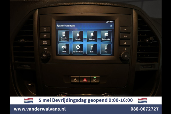Mercedes-Benz Vito 116 CDI 164pk L2H1 inrichting Euro6 Airco | Camera | Navigatie | Trekhaak | Apple Carplay Android auto, cruisecontrol, parkeersensoren