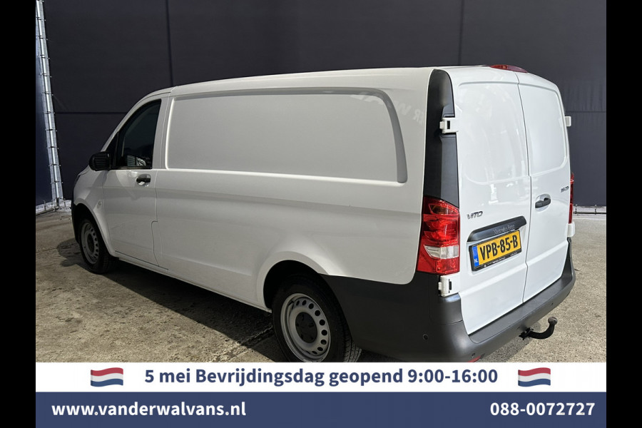 Mercedes-Benz Vito 116 CDI 164pk L2H1 inrichting Euro6 Airco | Camera | Navigatie | Trekhaak | Apple Carplay Android auto, cruisecontrol, parkeersensoren