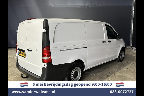 Mercedes-Benz Vito 116 CDI 164pk L2H1 inrichting Euro6 Airco | Camera | Navigatie | Trekhaak | Apple Carplay Android auto, cruisecontrol, parkeersensoren