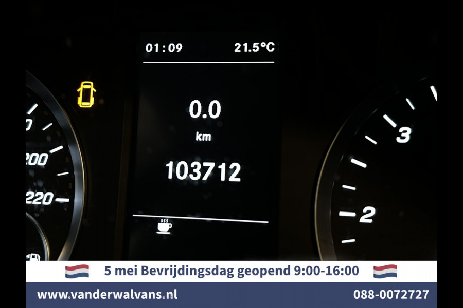 Mercedes-Benz Vito 116 CDI 164pk L2H1 inrichting Euro6 Airco | Camera | Navigatie | Trekhaak | Apple Carplay Android auto, cruisecontrol, parkeersensoren