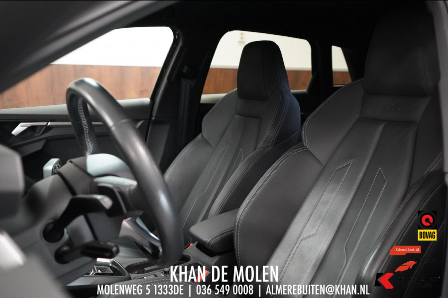 Audi A3 Sportback 40 TFSI e 3x S-line Elektr. S-stoelen|Dodehoek|Leder|AllSeasonNieuw|B&O