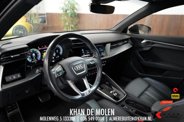 Audi A3 Sportback 40 TFSI e 3x S-line Elektr. S-stoelen|Dodehoek|Leder|AllSeasonNieuw|B&O