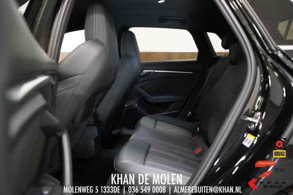 Audi A3 Sportback 40 TFSI e 3x S-line Elektr. S-stoelen|Dodehoek|Leder|AllSeasonNieuw|B&O