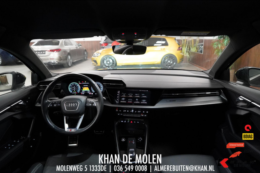 Audi A3 Sportback 40 TFSI e 3x S-line Elektr. S-stoelen|Dodehoek|Leder|AllSeasonNieuw|B&O