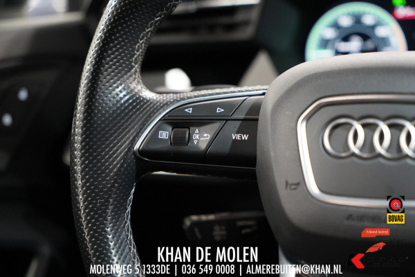 Audi A3 Sportback 40 TFSI e 3x S-line Elektr. S-stoelen|Dodehoek|Leder|AllSeasonNieuw|B&O