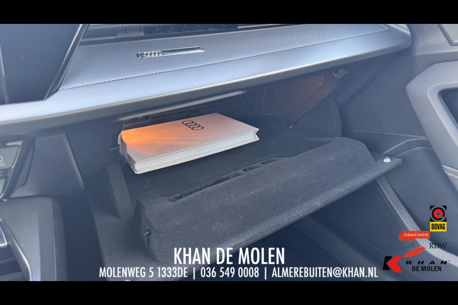 Audi A3 Sportback 40 TFSI e 3x S-line Elektr. S-stoelen|Dodehoek|Leder|AllSeasonNieuw|B&O