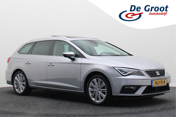 Seat León ST 1.8 TSI Xcellence Automaat Panoramadak, Leer, Apple Carplay, ACC, Camera, LED, Climate