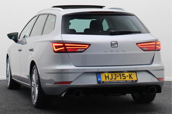 Seat León ST 1.8 TSI Xcellence Automaat Panoramadak, Leer, Apple Carplay, ACC, Camera, LED, Climate
