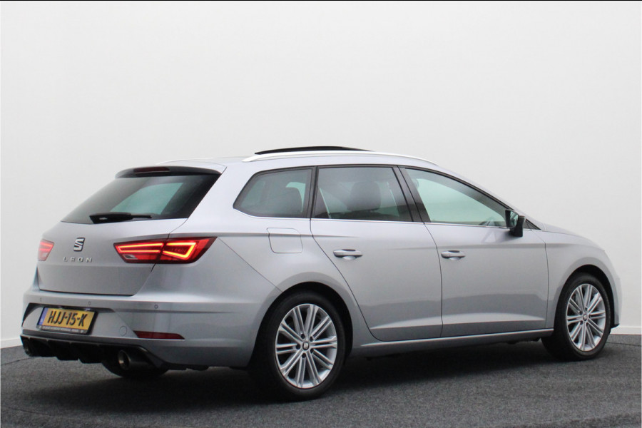 Seat León ST 1.8 TSI Xcellence Automaat Panoramadak, Leer, Apple Carplay, ACC, Camera, LED, Climate