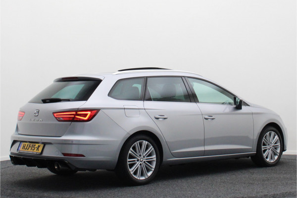 Seat León ST 1.8 TSI Xcellence Automaat Panoramadak, Leer, Apple Carplay, ACC, Camera, LED, Climate