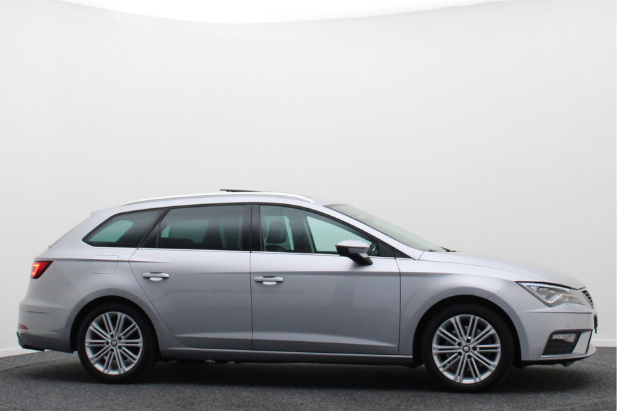 Seat León ST 1.8 TSI Xcellence Automaat Panoramadak, Leer, Apple Carplay, ACC, Camera, LED, Climate