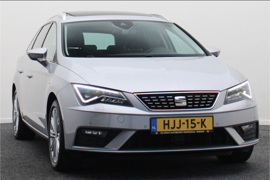 Seat León ST 1.8 TSI Xcellence Automaat Panoramadak, Leer, Apple Carplay, ACC, Camera, LED, Climate