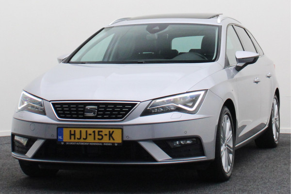 Seat León ST 1.8 TSI Xcellence Automaat Panoramadak, Leer, Apple Carplay, ACC, Camera, LED, Climate