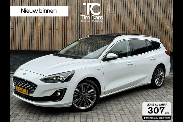 Ford FOCUS Wagon 1.5 EcoBoost Vignale Automaat | Panoramadak | Lederen bekleding | Stoel en- Stuurwielverwarming | Head-up display | Achteruitrij