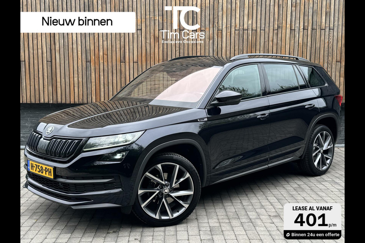Škoda Kodiaq 1.5 TSI Sportline Business Automaat | Navigatiescherm groot | Canton HiFi | Elektrisch bedienbare achterklep | Stoelverwarming v Škoda Kodiaq 1.5 TSI Sportline Business Automaat | Navigatiescherm groot | Canton HiFi | Elektrisch bedienbare achterklep | Stoelverwarming v