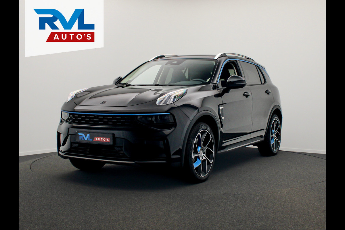 Lynk & Co 01 1.5 261PK Plug-in Hybrid *Origineel NL* 360 Camera Pano/dak Apple/Carplay Adaptive/Cruise Lynk & Co 01 1.5 261PK Plug-in Hybrid *Origineel NL* 360 Camera Pano/dak Apple/Carplay Adaptive/Cruise