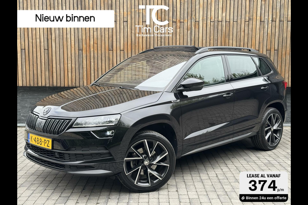Škoda Karoq 1.5 TSI Sportline Automaat | Panoramadak | LED | Stoelverwarming | Adaptieve cruise control | Dode hoek detectie | Trekhaak uitk Škoda Karoq 1.5 TSI Sportline Automaat | Panoramadak | LED | Stoelverwarming | Adaptieve cruise control | Dode hoek detectie | Trekhaak uitk