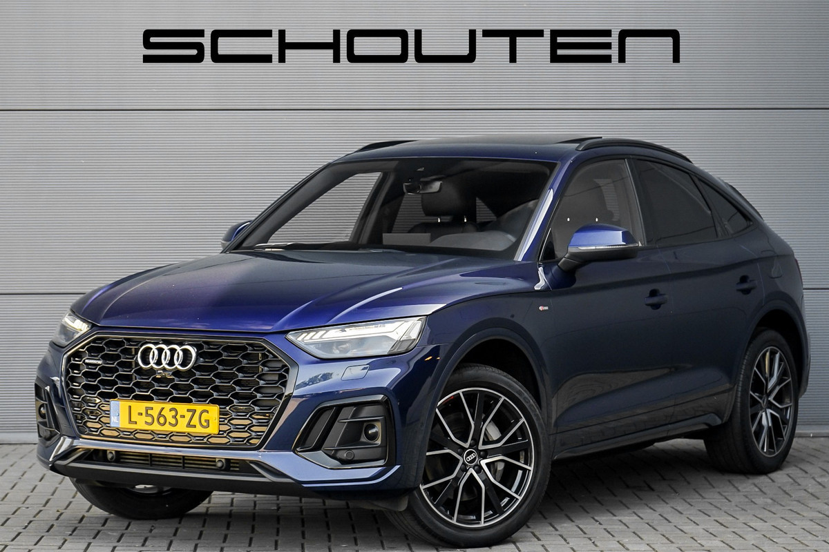 Audi Q5 Sportback 50 TFSI e S Edition Pano RS-Stoelen Matrix Trekhaak 20" Audi Q5 Sportback 50 TFSI e S Edition Pano RS-Stoelen Matrix Trekhaak 20"