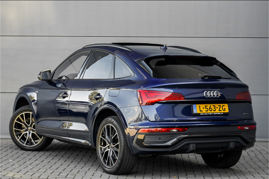 Audi Q5 Sportback 50 TFSI e S Edition Pano RS-Stoelen Matrix Trekhaak 20"