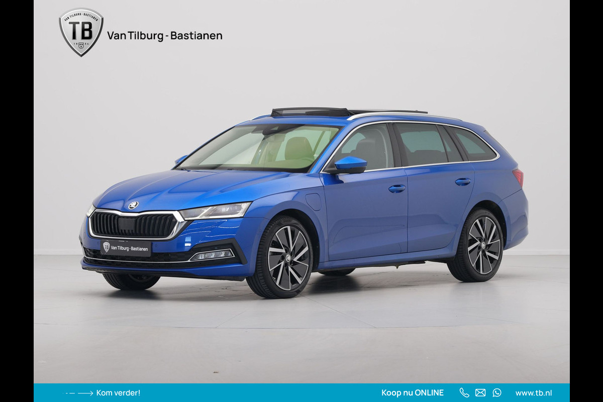 Škoda Octavia Combi 1.4 TSI 204pk iV PHEV Style First Edition Panorama Camera Matrix Led Stoelverwarming Škoda Octavia Combi 1.4 TSI 204pk iV PHEV Style First Edition Panorama Camera Matrix Led Stoelverwarming