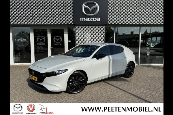 Mazda 3 2.0 e-SkyActiv-G M Hybrid 150 Homura GARANTIE T/M 01-2030! |DEALERONDERHOUDEN | CAMERA | APPLE CARPLAY/ANDROID AUTO |