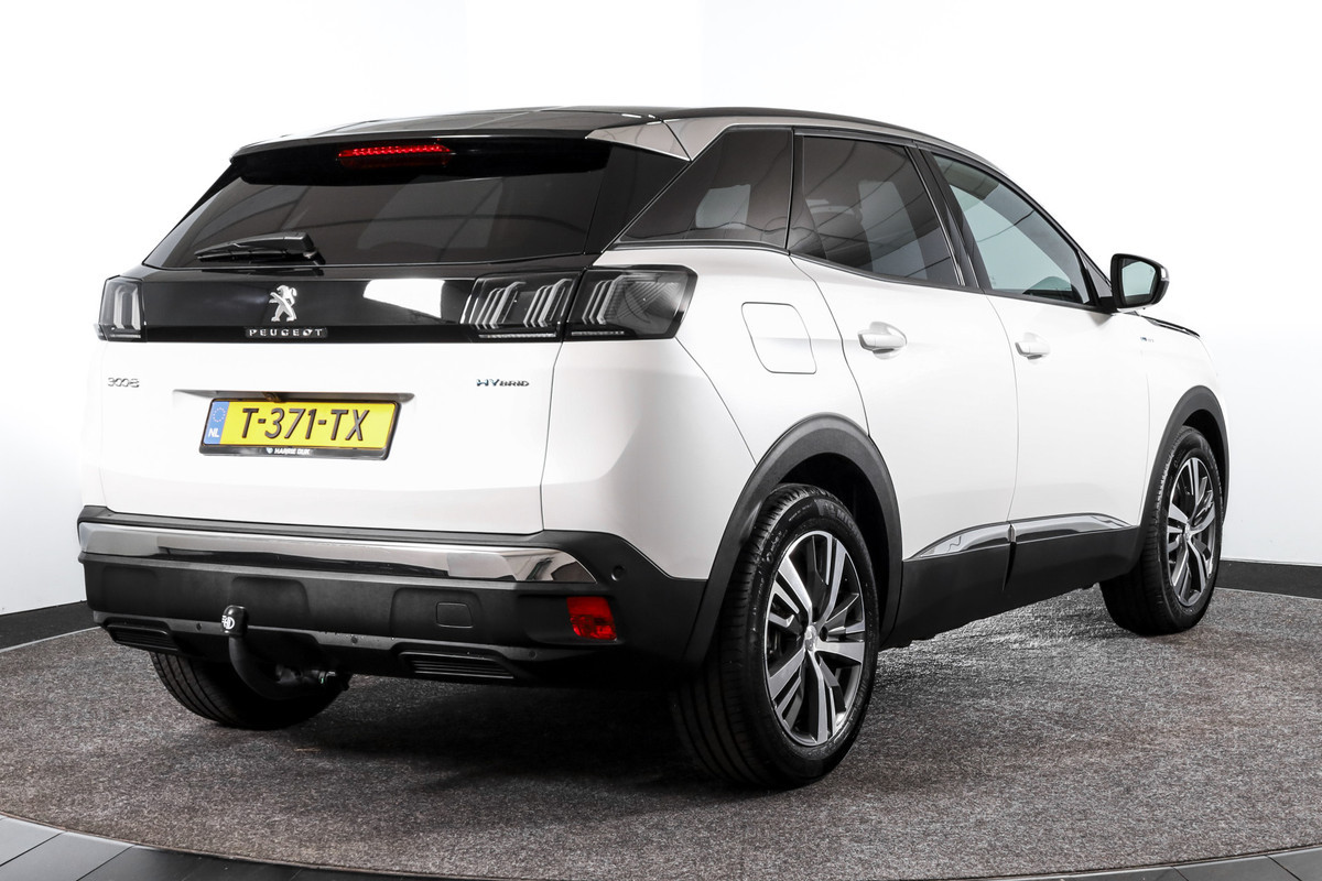 Peugeot 3008 1.6 HYbrid 225 Allure Pack Business - Automaat | Dig. Cockpit | Adapt. Cruise | PDC | Camera | NAV + App. Connect | ECC | Elek. Klep | LM 18" | Afn. Trekhaak | Peugeot 3008 1.6 HYbrid 225 Allure Pack Business - Automaat | Dig. Cockpit | Adapt. Cruise | PDC | Camera | NAV + App. Connect | ECC | Elek. Klep | LM 18" | Afn. Trekhaak |