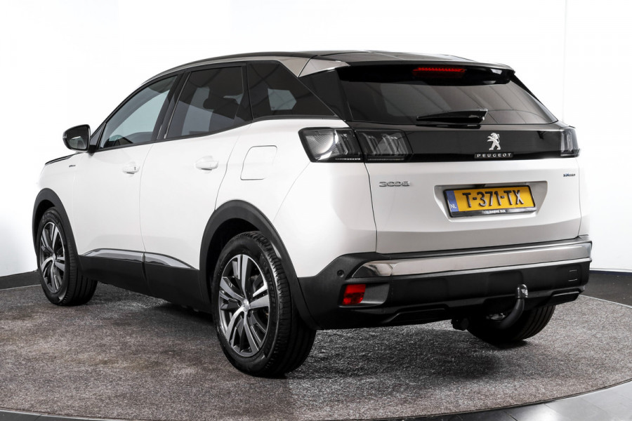 Peugeot 3008 1.6 HYbrid 225 Allure Pack Business - Automaat | Dig. Cockpit | Adapt. Cruise | PDC | Camera | NAV + App. Connect | ECC | Elek. Klep | LM 18" | Afn. Trekhaak |