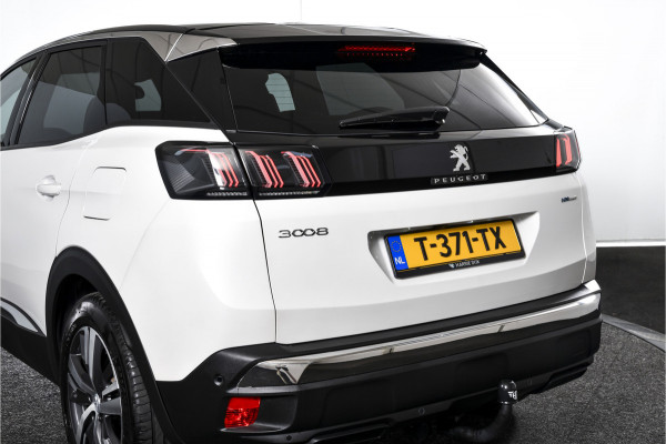 Peugeot 3008 1.6 HYbrid 225 Allure Pack Business - Automaat | Dig. Cockpit | Adapt. Cruise | PDC | Camera | NAV + App. Connect | ECC | Elek. Klep | LM 18" | Afn. Trekhaak |