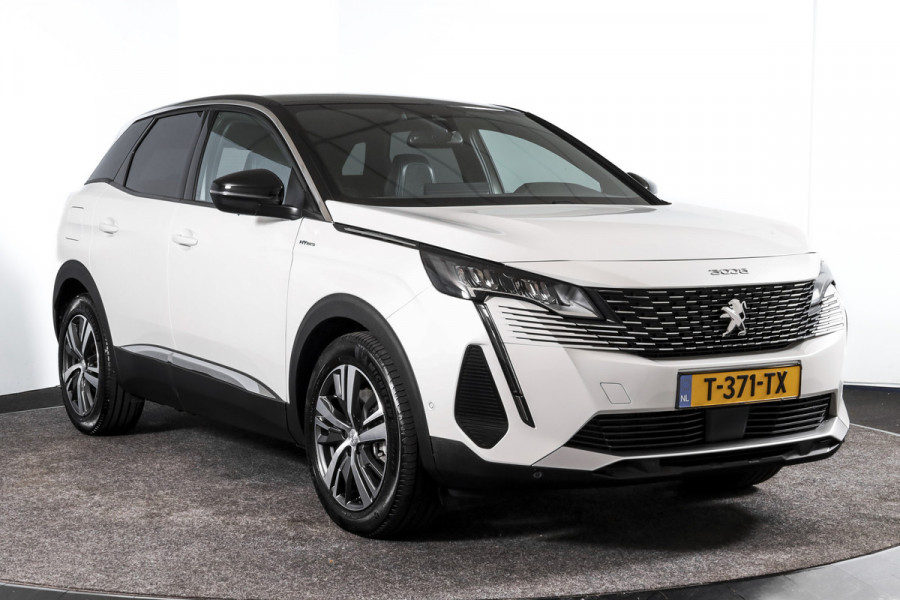 Peugeot 3008 1.6 HYbrid 225 Allure Pack Business - Automaat | Dig. Cockpit | Adapt. Cruise | PDC | Camera | NAV + App. Connect | ECC | Elek. Klep | LM 18" | Afn. Trekhaak |