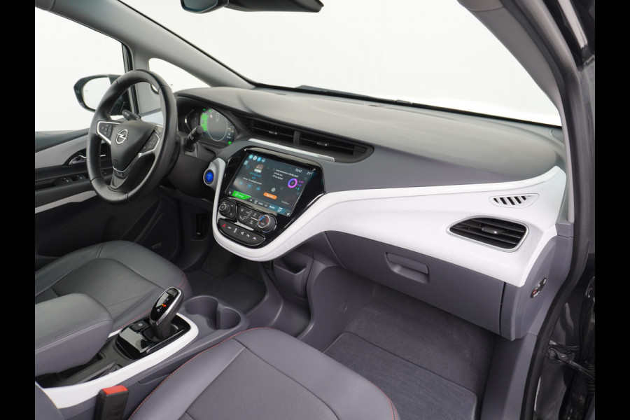 Opel Ampera-E 65kWh Nieuw+Grootste-Accu+garantie-AUG-2031! 204pk AUT. LEER Apple Carplay Android Auto Camera Pdc Dodehoek Ecc Apps Bordherkenn Adapt Parkeersensoren Connected-Service Multimedia WiFi voorber. Business Executive Unieke km stand!