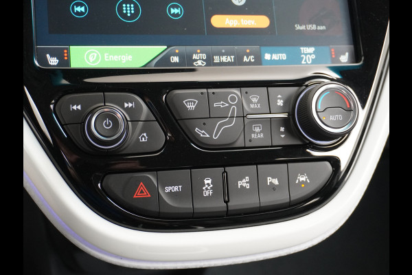 Opel Ampera-E 65kWh Nieuw+Grootste-Accu+garantie-AUG-2031! 204pk AUT. LEER Apple Carplay Android Auto Camera Pdc Dodehoek Ecc Apps Bordherkenn Adapt Parkeersensoren Connected-Service Multimedia WiFi voorber. Business Executive Unieke km stand!