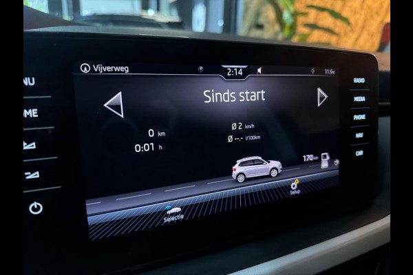 Škoda Kamiq 1.0 TSI Ambition Garantie CarPlay Camera PDC Front Ass Lane Ass Cruise Clima DAB Navi Rijklaar