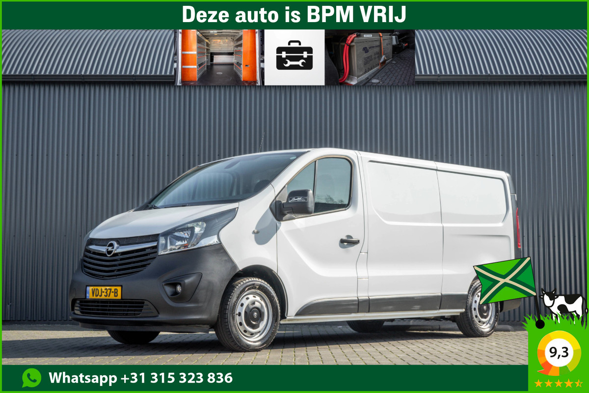 Opel Vivaro 1.6 CDTI L2H1 125PK | 3-Zits | Inrichting | Omvormer | Camera | Navigatie | Cruise | Airco | PDC | Euro 6 Opel Vivaro 1.6 CDTI L2H1 125PK | 3-Zits | Inrichting | Omvormer | Camera | Navigatie | Cruise | Airco | PDC | Euro 6
