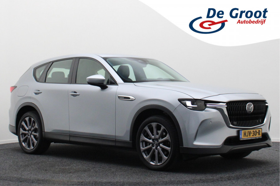 Mazda CX-60 2.5 e-SkyActiv PHEV Homura Leer, Memory, Head-Up, Stoelventilatie, Dodehoeksensor, Camera