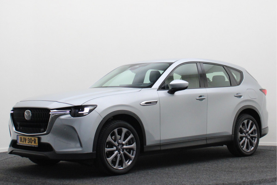 Mazda CX-60 2.5 e-SkyActiv PHEV Homura Leer, Memory, Head-Up, Stoelventilatie, Dodehoeksensor, Camera