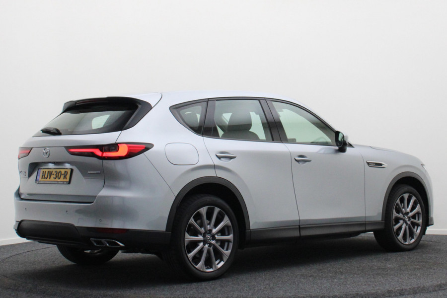 Mazda CX-60 2.5 e-SkyActiv PHEV Homura Leer, Memory, Head-Up, Stoelventilatie, Dodehoeksensor, Camera