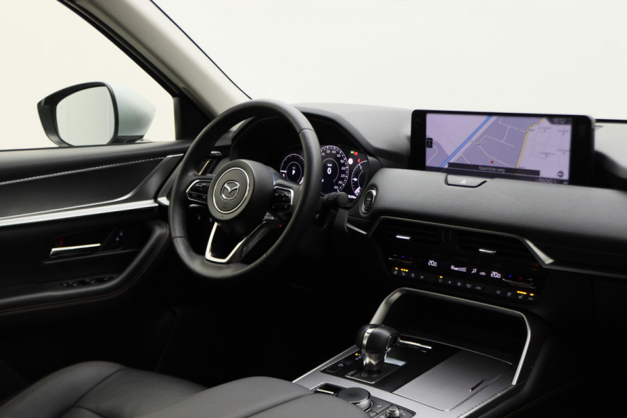 Mazda CX-60 2.5 e-SkyActiv PHEV Homura Leer, Memory, Head-Up, Stoelventilatie, Dodehoeksensor, Camera