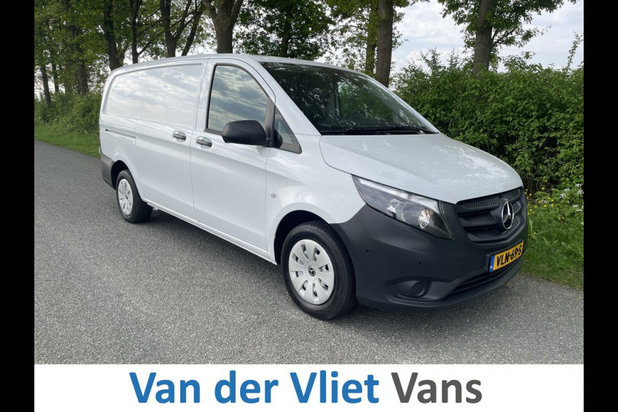 Mercedes-Benz Vito 116 CDI 164pk E6 Lang L2 BPM Vrij! Lease €352 p/m, Airco, Navi+Camera, PDC V+A, Onderhoudshistorie aanwezig