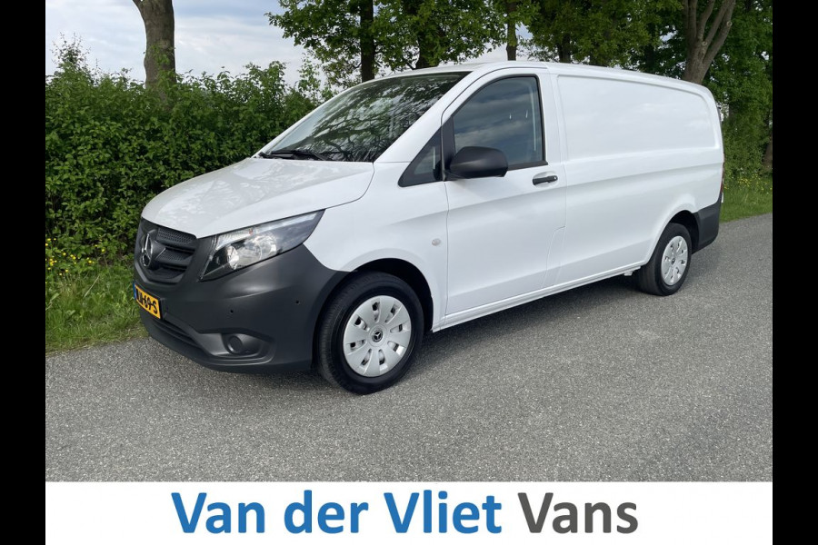 Mercedes-Benz Vito 116 CDI 164pk E6 Lang L2 BPM Vrij! Lease €352 p/m, Airco, Navi+Camera, PDC V+A, Onderhoudshistorie aanwezig
