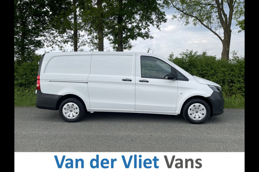 Mercedes-Benz Vito 116 CDI 164pk E6 Lang L2 BPM Vrij! Lease €352 p/m, Airco, Navi+Camera, PDC V+A, Onderhoudshistorie aanwezig