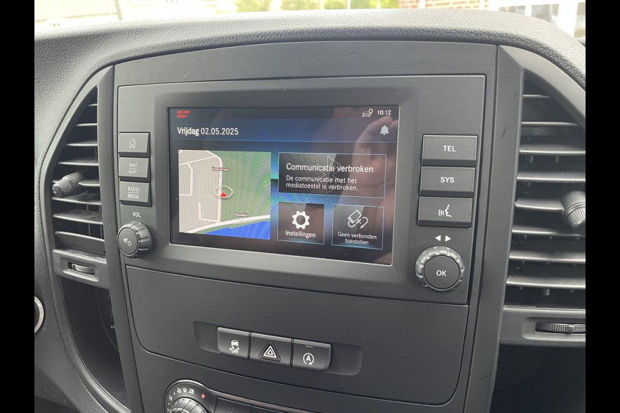 Mercedes-Benz Vito 116 CDI 164pk E6 Lang L2 BPM Vrij! Lease €352 p/m, Airco, Navi+Camera, PDC V+A, Onderhoudshistorie aanwezig