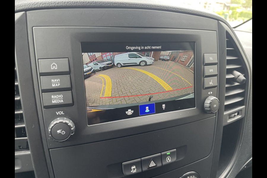 Mercedes-Benz Vito 116 CDI 164pk E6 Lang L2 BPM Vrij! Lease €352 p/m, Airco, Navi+Camera, PDC V+A, Onderhoudshistorie aanwezig