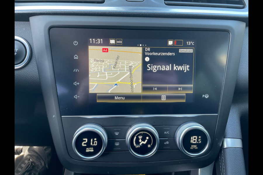 Renault Kadjar TCe 140 Intens Trekhaak wegkl. / p-sens & camera / Navi / Full LED / LM velgen